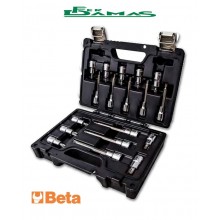 ASSORTIMENTO 1/2" 18 CHIAVI A BUSSOLA PER VITI A IMPRONTA TORX